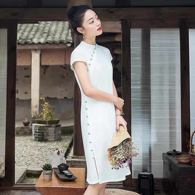 复古|改良旗袍连衣裙,蕴含浓郁中国风,不挑年龄,尽显女性东方美