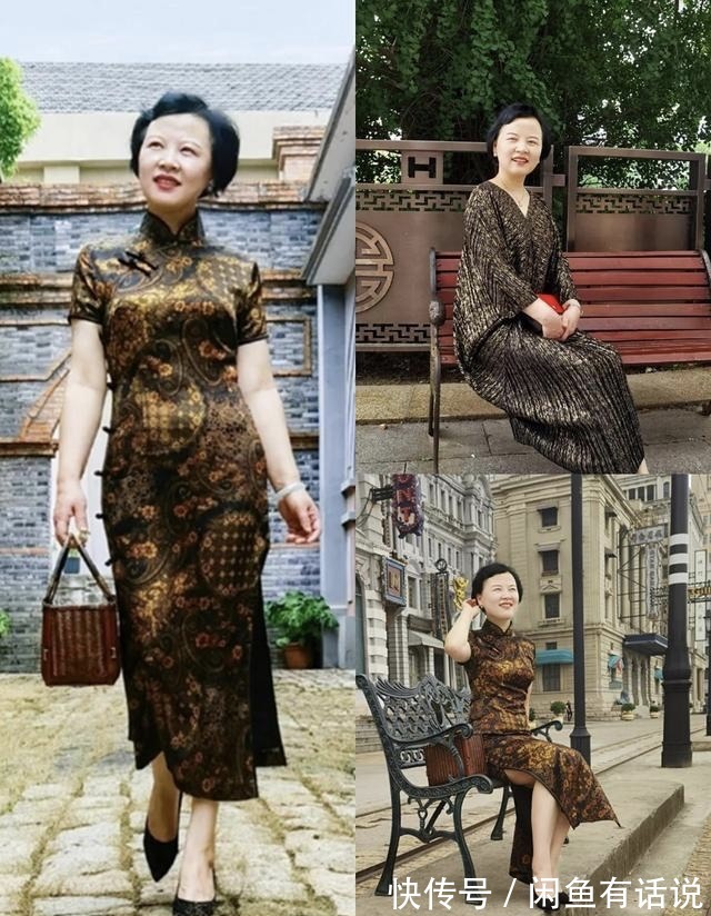 宽松感|不年轻,长相也一般,50岁阿姨把年纪活成了气质,优雅老去真美