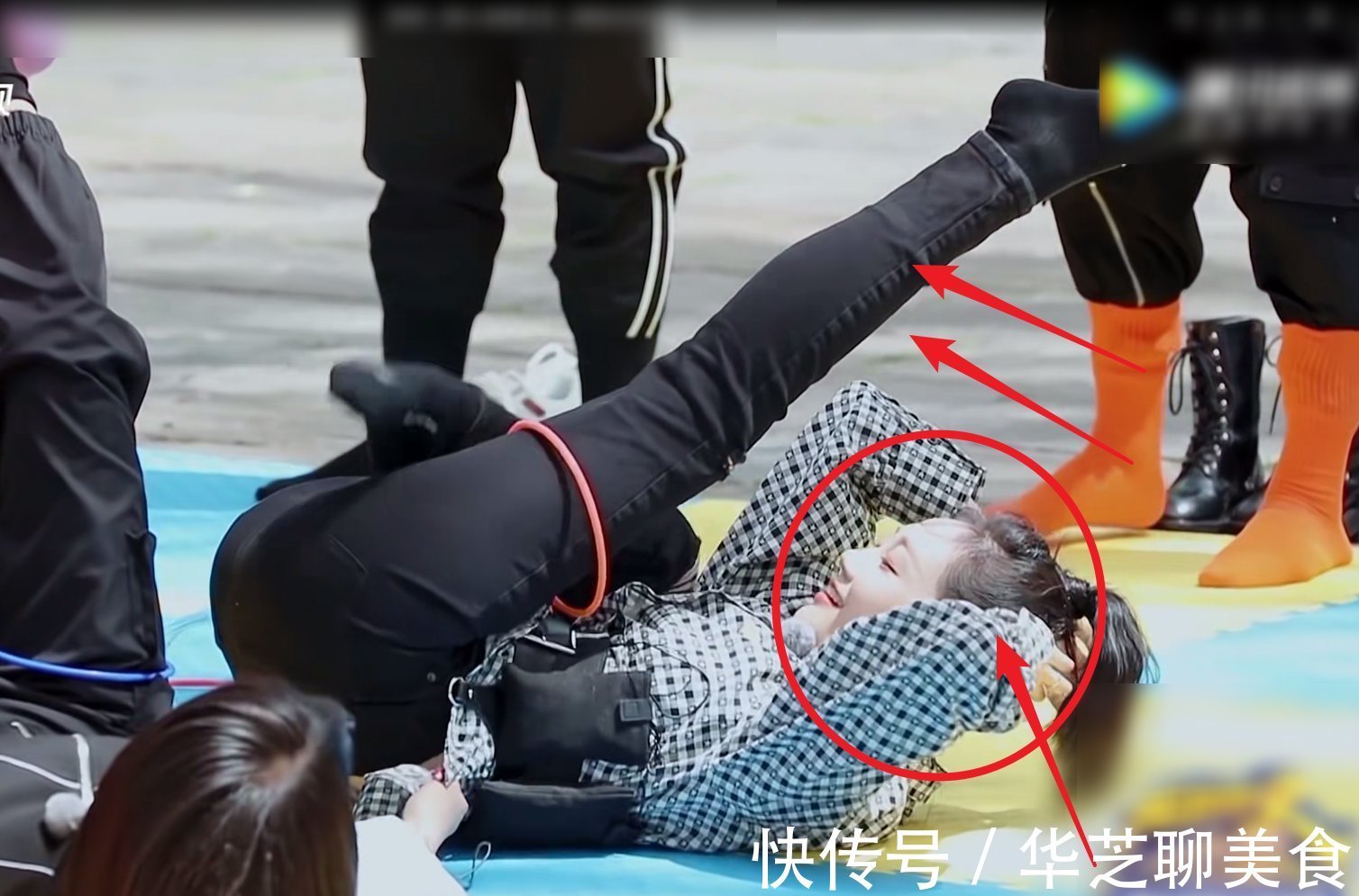 苗苗首次上跑男9，和鄭愷全程秀恩愛，產后身材卻成全場焦點