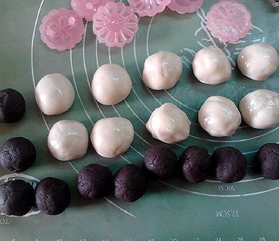 糯米粉|栗蓉冰皮月饼