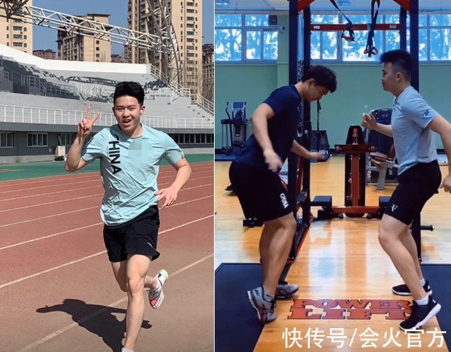 健身房|英达小儿子罕晒健身照！赤着上身浑身是汗，23岁成国家冰球队队长