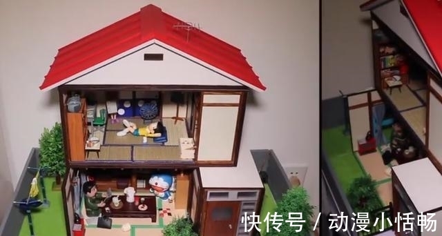 动画片|小伙花7000元还原哆啦A梦家讨好女友，网友泪目：爷的青春回来了