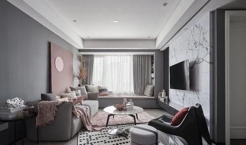 收纳|89平新家完工入住,高级灰配色堪称模范,人气爆棚