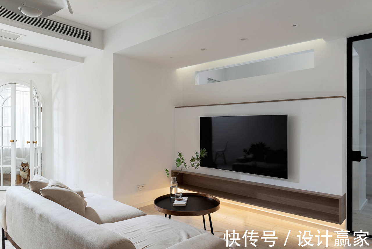 插瓶|70㎡现代简约风，木质的清新自然，小资情调的生活