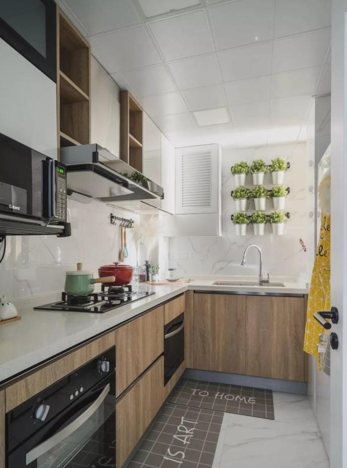 二居室|80平的现代风小户型二居室,90后夫妻的温馨小窝,时尚耐看!