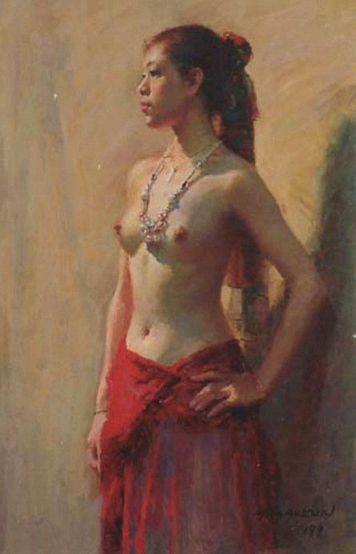 油画！冉茂芹油画 作品欣赏