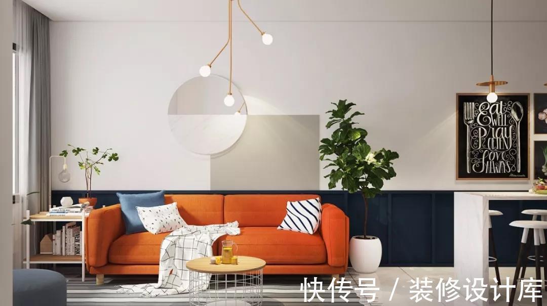 过时|笨重大沙发早过时了!客厅这样设计,立马大5㎡
