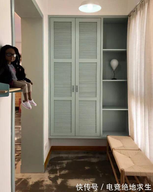 小姐姐|精致的韩国小姐姐，利用一面墙，让家里多出了一个玄关，让人称赞