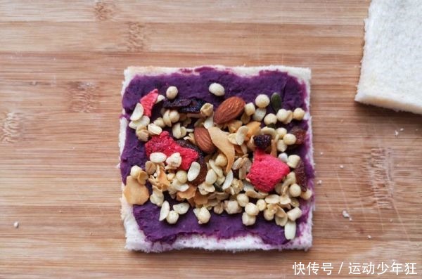 燕麦|上了燕麦紫薯吐司卷的船,就能满足你的胃,吃还想吃的甜点!