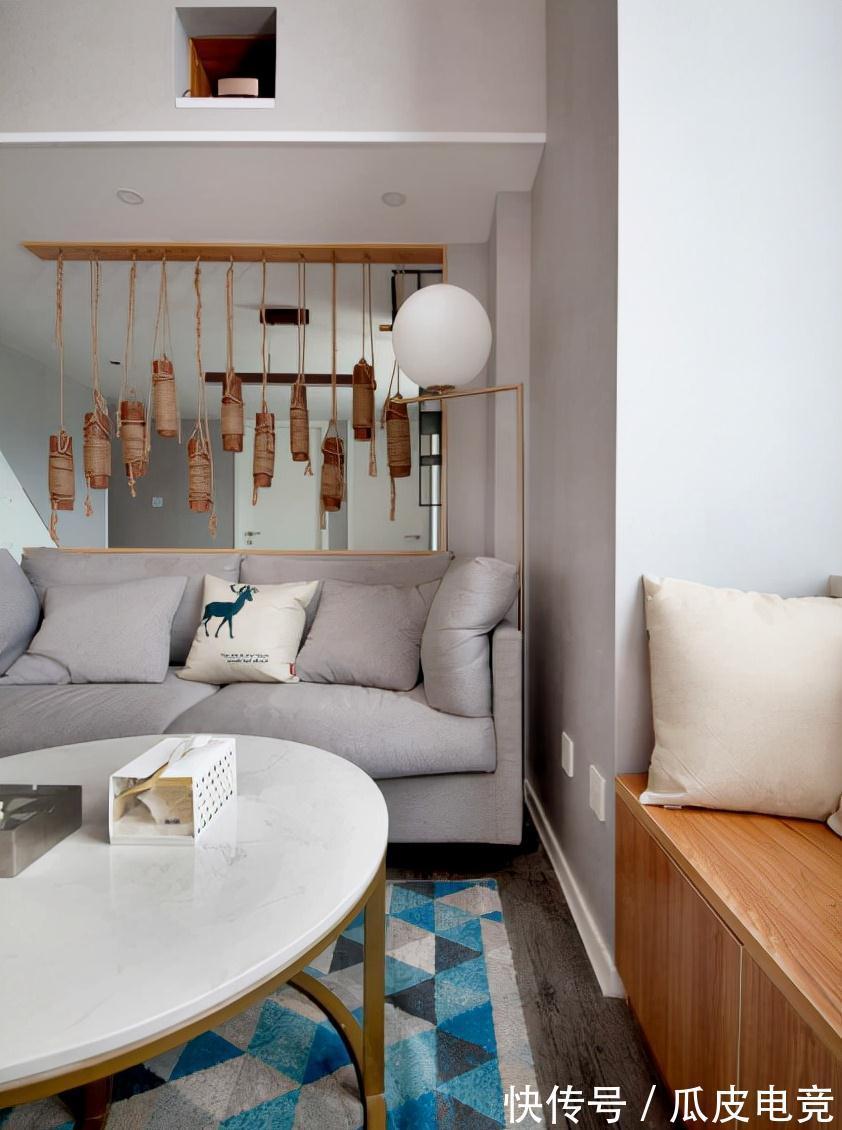 储物柜|小复式这样安排储物空间,瞬间提升空间感,时尚又大气