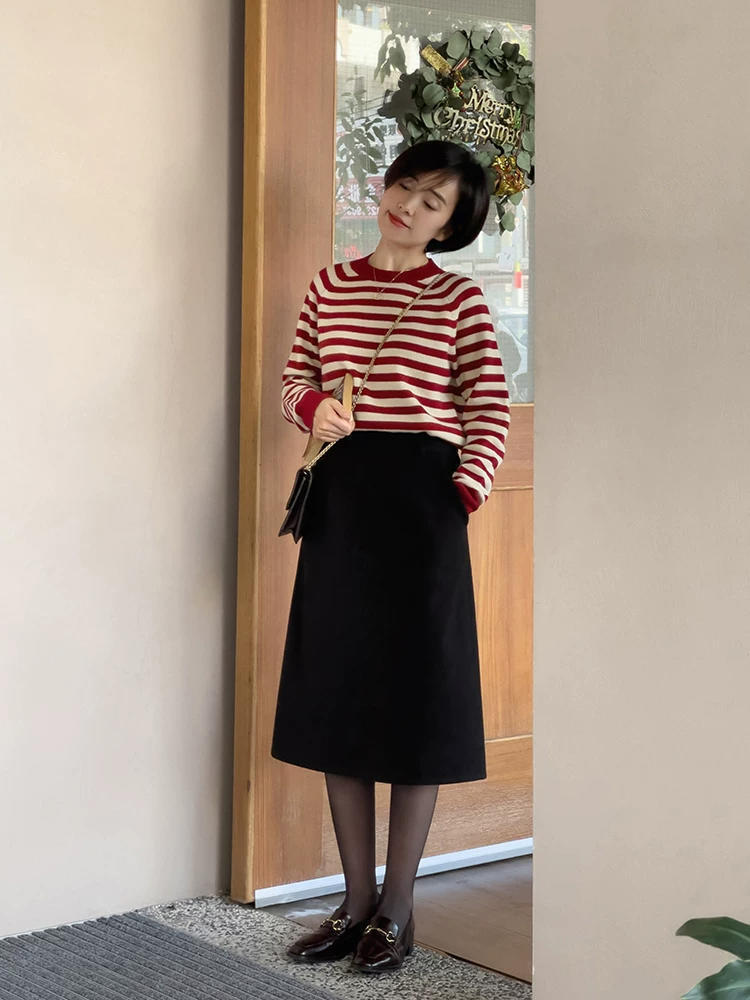 颜色|步入40不要觉得“毛衣”老气,借鉴以下实用款,美出新高度