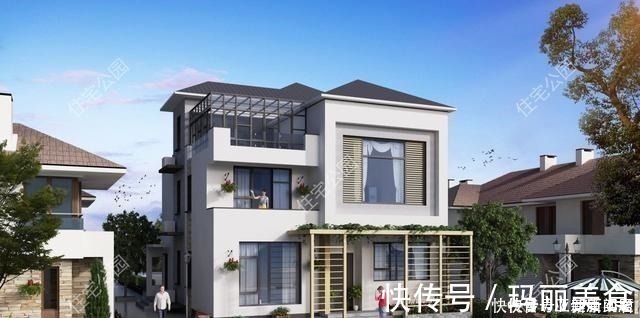 人人|3套小面积、人人都能盖的农村小别墅设计,哪种最美!