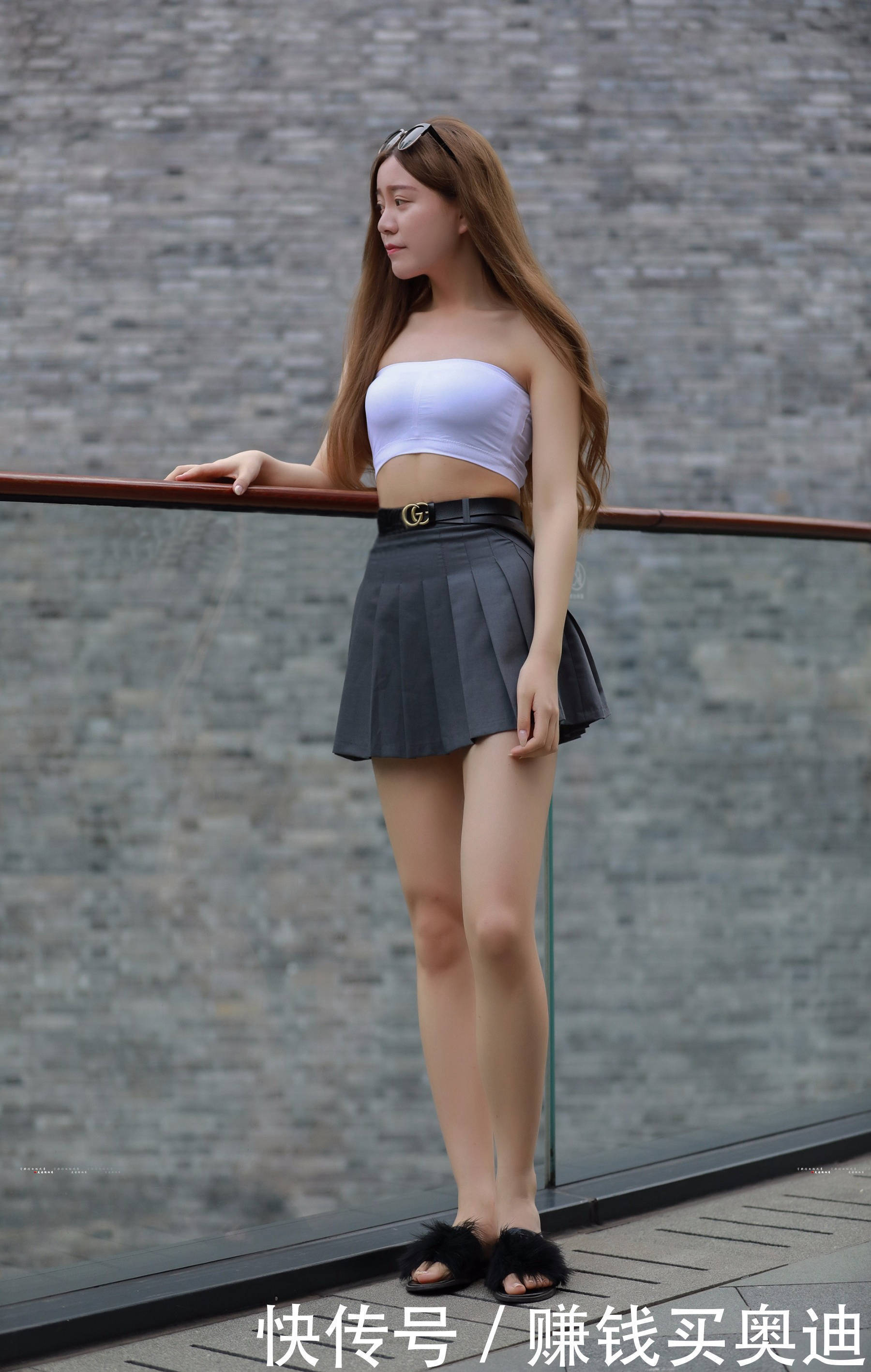 清纯|百褶裙的减龄效果真不是盖的,年过三旬的姐姐少女风清纯。