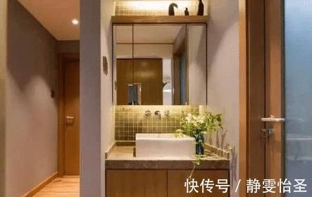 洗手池|不足4㎡卫生间怎么干湿分离学学这三种设计,方便实用更省心
