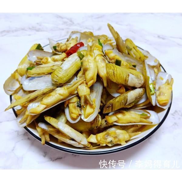 麻辣|教你用豆豉做爆炒蛏子,麻辣鲜香,比卖的好吃一百倍