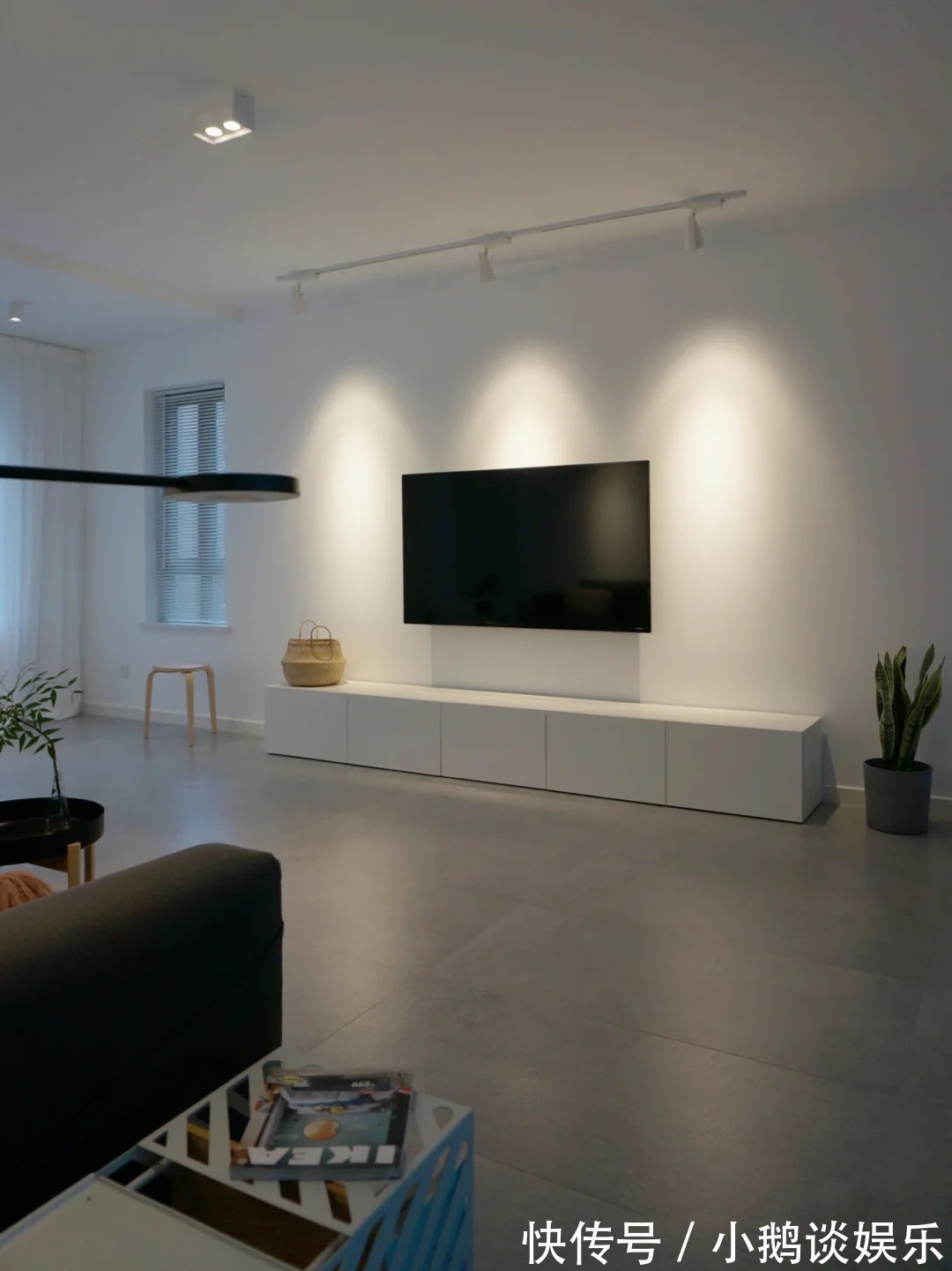 耐看|她家不吊顶,全屋大白墙,简约干净,“家徒四壁”反而更高级耐看