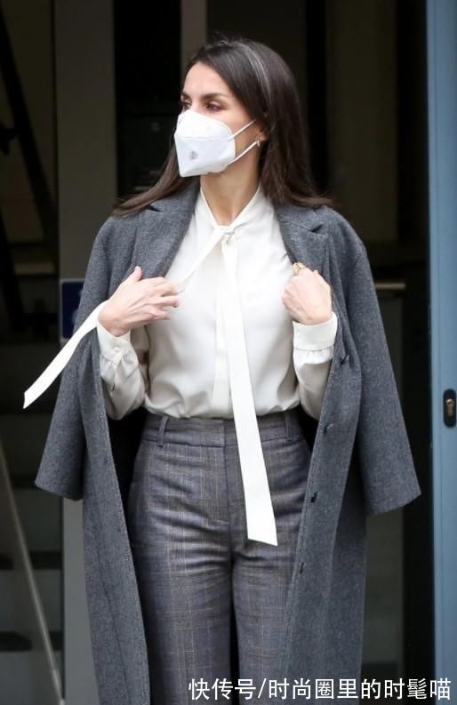 灰色 西班牙王后“灰色”穿搭真有一套，看着简单却很上档次，还很正式