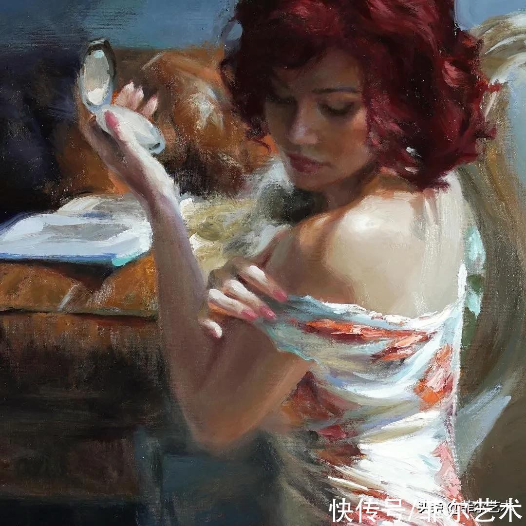 弗拉基米尔&俄罗斯画家弗拉基米尔人体油画里的美女,美得让人难忘