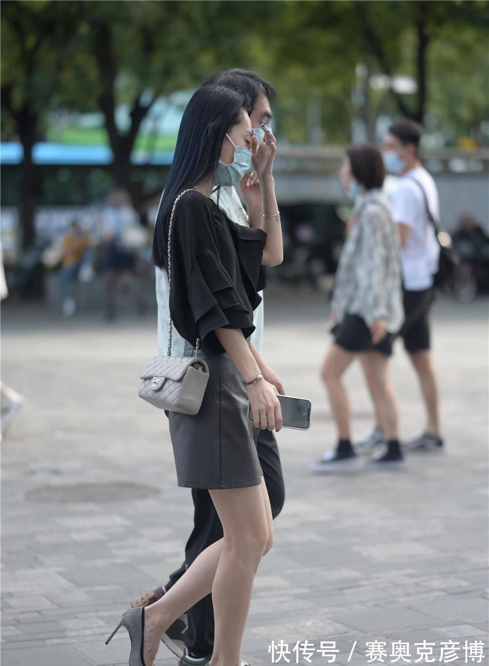 半袖|尖头细跟单鞋,适合秋天的一款高跟鞋,精致时尚还有气质