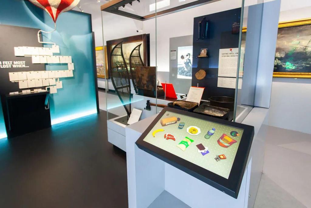  融合|英国国家海事博物馆，技术与内容的有趣融合