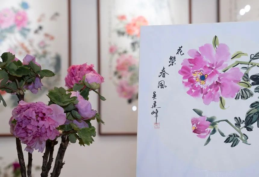 国色天香@唯有牡丹真国色,花开时节迎新春