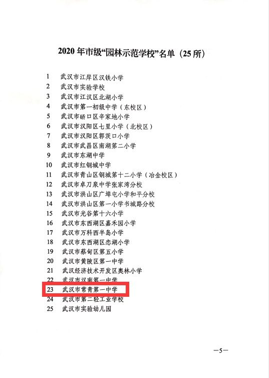 我校被评为市级“园林示范学校”