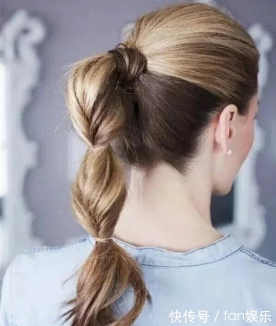 泡泡辫 日常的时尚发型,高丸子头温柔甜美很有少女感,这款值得尝试!