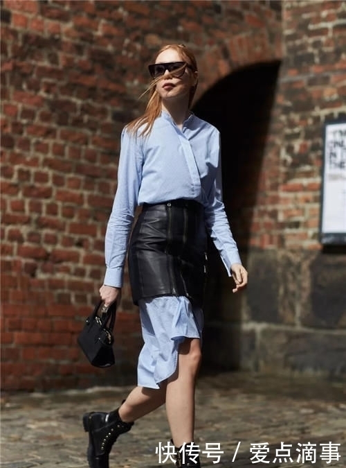 穿裙子时尽量别配打底裤,太土学下面明星这样来穿,洋气又气质