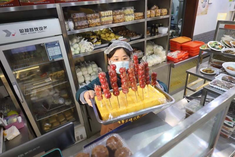  风情|老字号新添冬至风情美食五分钟销售一空