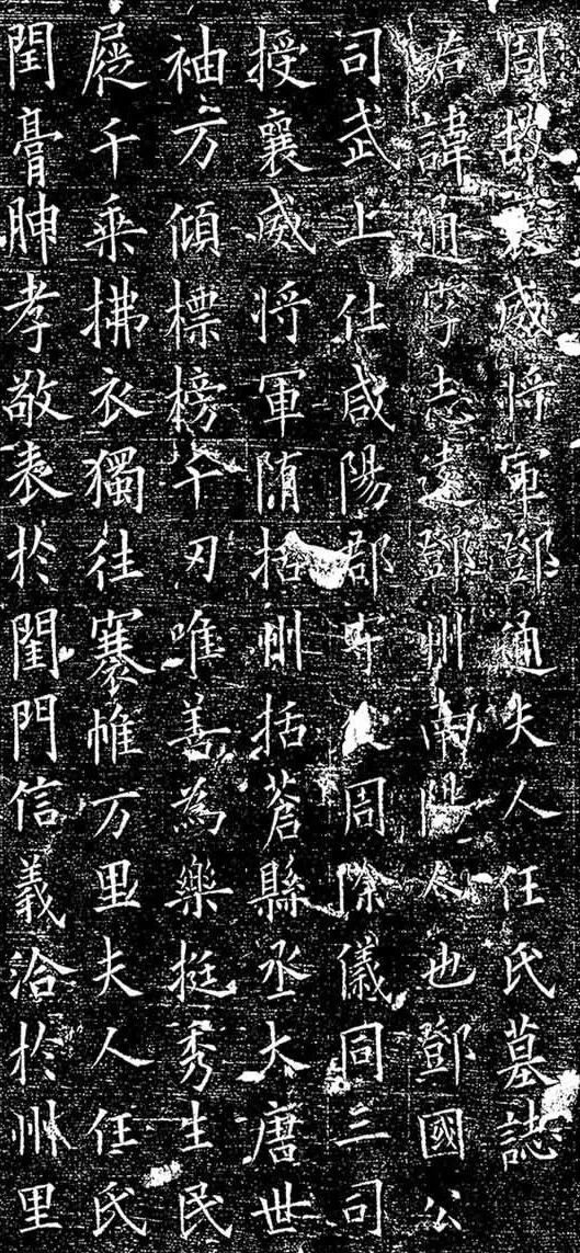 欧阳修!欧阳询《邓通夫人任氏墓志》,笔势险劲,字体新丽!