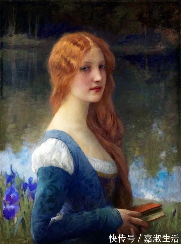 画家#法国画家查尔斯笔下风华绝代的仙女,太美了!