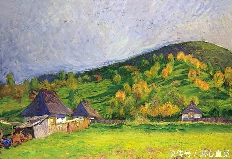 古斯塔夫|匈牙利油画家，西蒙·霍尔科西，油画作品欣赏