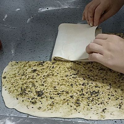 胡麻油|千层芝麻饼