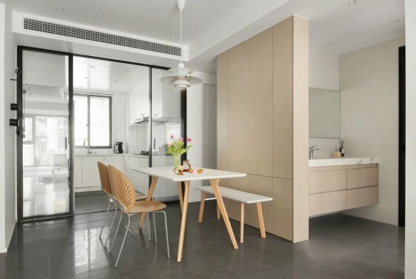 四白|这才是简约不简单!116㎡真正的四白落地,高级感反而藏不住