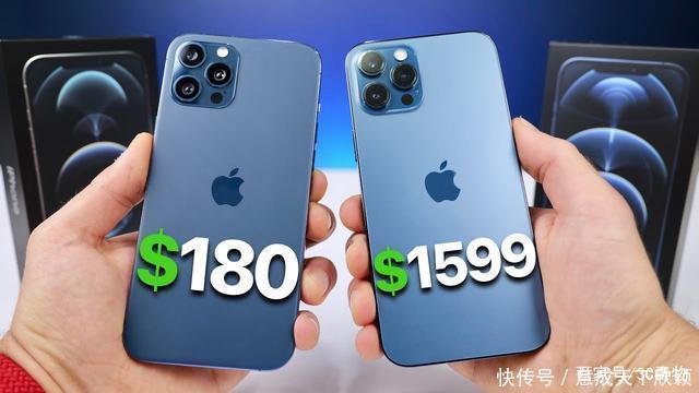 开箱|iPhone12ProMax山寨开箱刘海更小下巴更宽,售价1000元感觉真香
