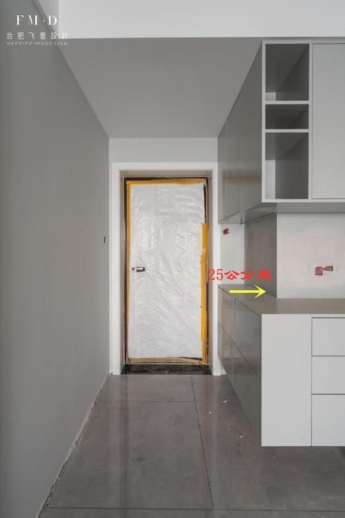 反弹器|进门距离太窄,师傅打了25公分深翻斗鞋柜,邻居:回家我就照学