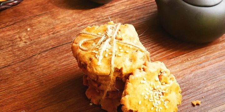 在家自制冬日养生核桃酥，不用任何技巧，简单0失败，香酥掉渣儿