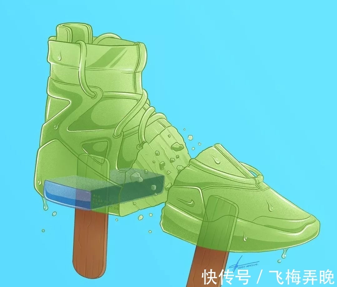 travis 如何找到Yeezy和AJ等球鞋的精髓?这位插画师用一支笔就能做到!