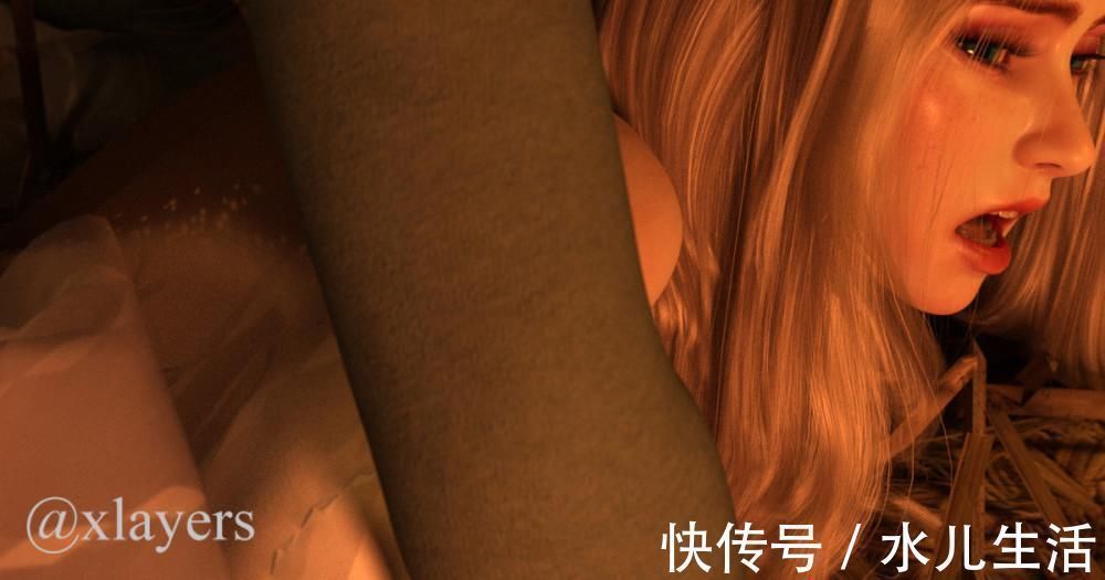 COS|“冰雪女王”艾莎,真人都难以COS,3D建模才能实现100%还原