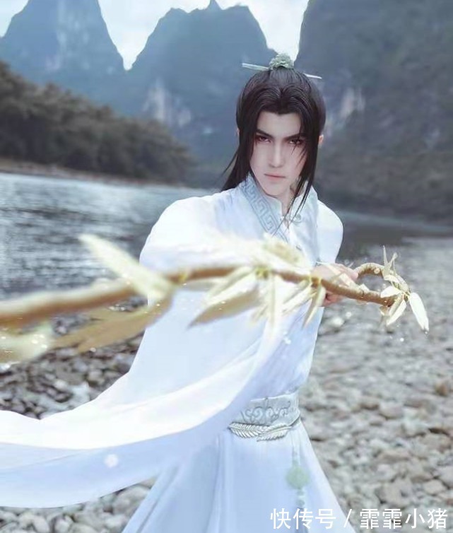 cos|破次元的COS,墨宗师在干活,踏仙君在耍酷,晚宁抱得狗子是谁