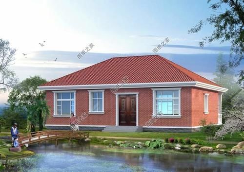 层高|5款四开间一层自建房,不大不小,要的就是住着舒服