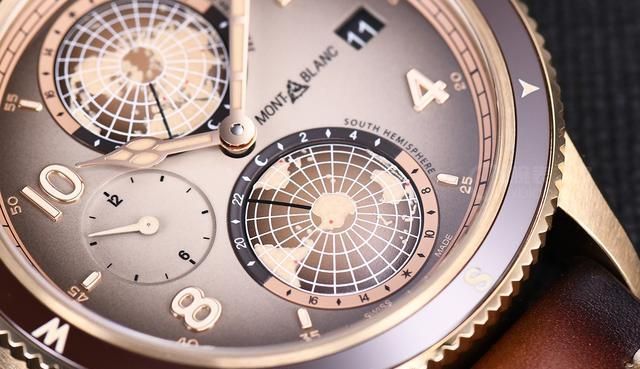来自沙漠的灵感，全新万宝龙1858系列南北半球世界时腕表