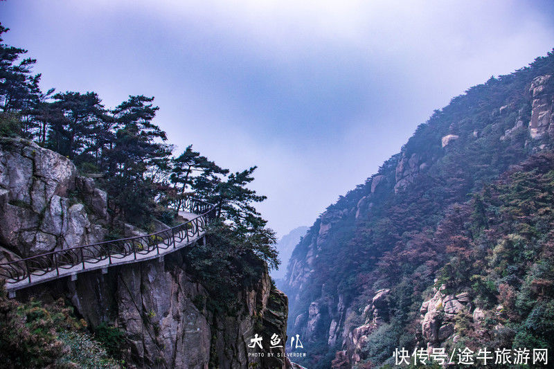 玻璃桥|落日余晖，一颦一笑染尽迷人秋色，遇见古老神秘之国—沂蒙山