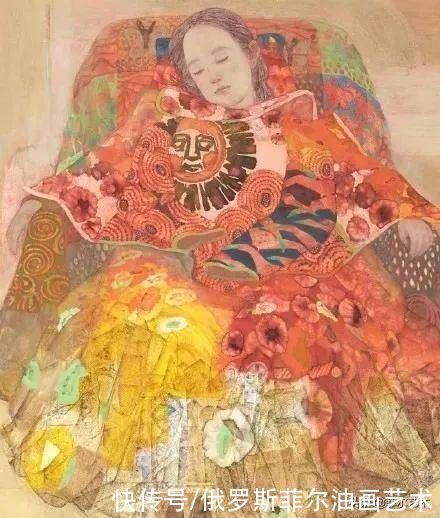 敦煌莫高窟|日本最优秀的青年女岩彩画家,她的作品太美了