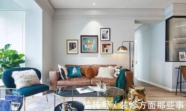 金属元素|125平北欧风三居室大量金属元素，让整个装修更复古精致