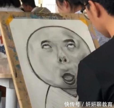 绘画作品$考场上“最罕见”的美术试卷，老师眼睛瞪溜圆，内容过于真实