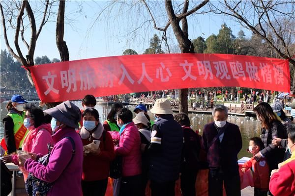 爱鸥护鸥从我做起！昆明开展文明旅游志愿服务活动