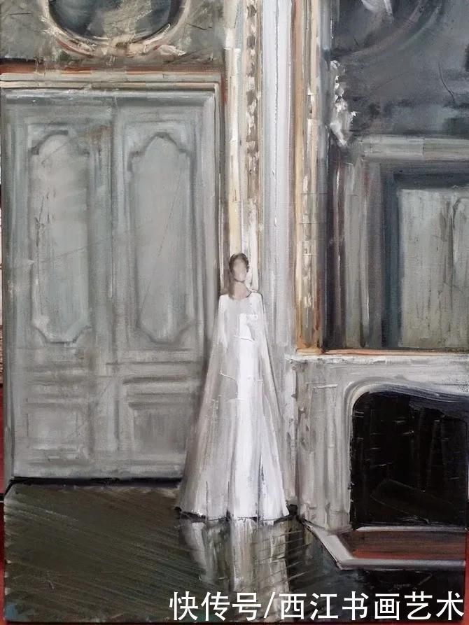 范妮|敏感，感性与永恒：法国女画家莫罗的抽象人物