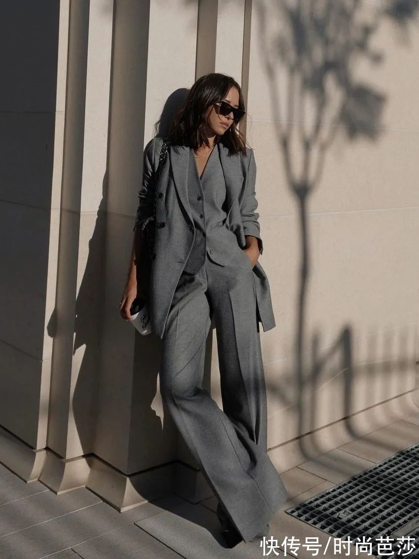 西装裤|时髦的尽头，是永远的基础款