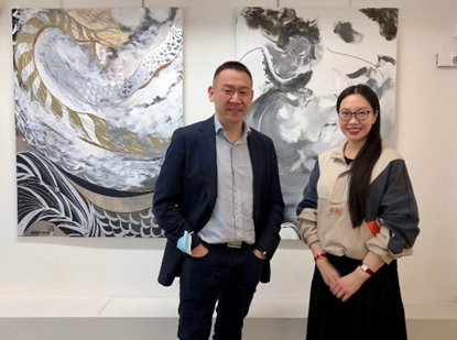 新作|旅法艺术家陈晨宝蕴画展再亮新作